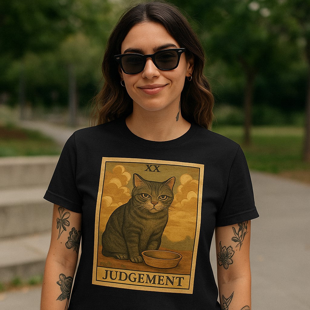 Judgement Cat Tarot Tee.