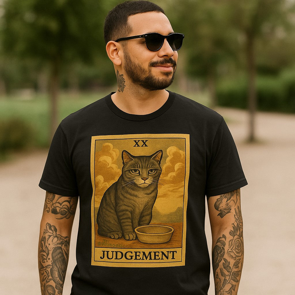 Judgement Cat Tarot Tee.